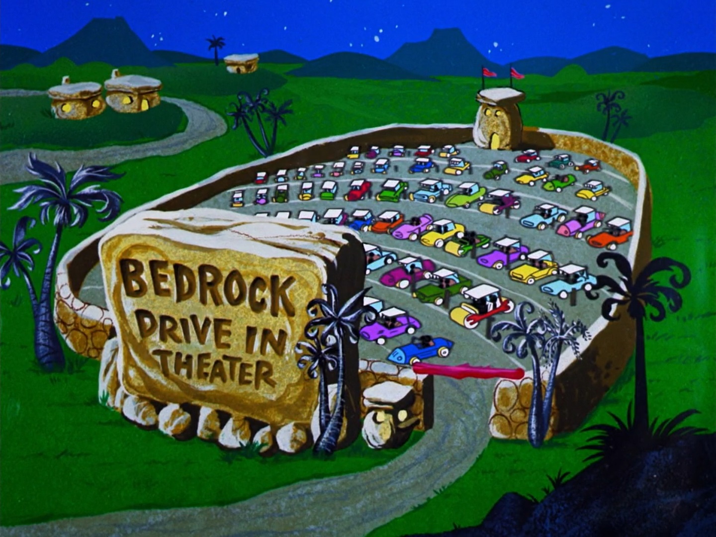 The flintstones on sale the drive in