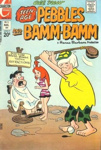 Pebbles And Bamm Bamm Charlton Comics Issue № 15 The Flintstones Fandom 0271