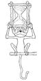 The Flintstones' Wacky Inventions - Monkey Hourglass Timer
