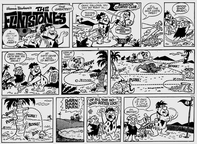 The Flintstones Comic Strip - 6-14-1964