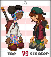 Zoe vs. Scooter