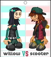 Willow vs. Scooter