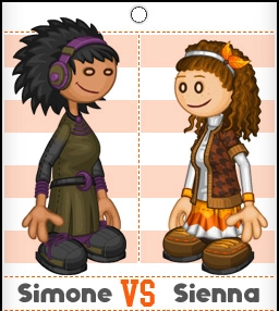 Simone vs. Sienna