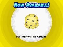 Passionfruit Ice Cream