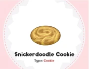 Snickerdoodle Cookie