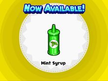 Mint Syrup