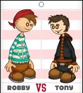 Robby vs. Tony