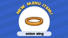 Onion ring-