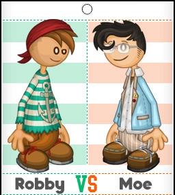 Robby vs. Moe