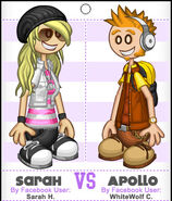 Sarah vs. Apollo