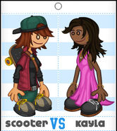 Scooter vs. Kayla