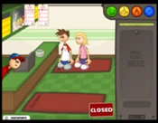 Los dos chefs de Pancakeria esperando su Pizza