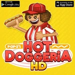 Bertha aprobando Papa's Hot Doggeria HD