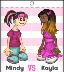 Mindy vs. Kayla