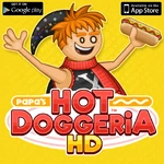 Xolo aprobando Papa's Hot Doggeria HD