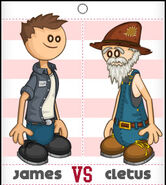 James vs. Cletus