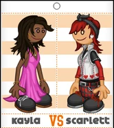Kayla vs. Scarlett