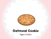 Oatmeal Cookie