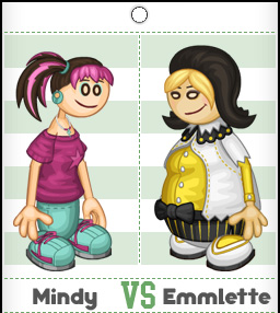 Mindy vs. Emmlette