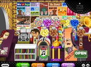 Pełne lobby w Papa's Pancakeria