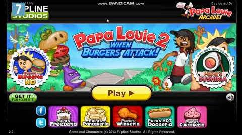 Papa Louie 2: When Burgers Attack! - Level 7: The Saucelands/Level 8: BBQ  Bog – original by FliplineStudio Sheet music for Accordion, Clarinet in  b-flat, Bass guitar, Drum group & more instruments (Jazz Band)