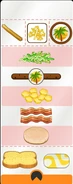 Jej zamówienie podczas Summer Luau w Papa's Cheeseria