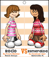 Rocio VS Esmeralda