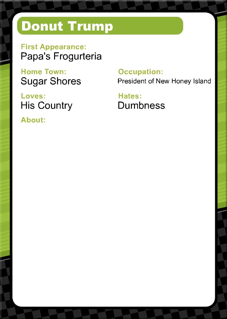 Donut Trump Flipline Studios Fanon Wiki Fandom