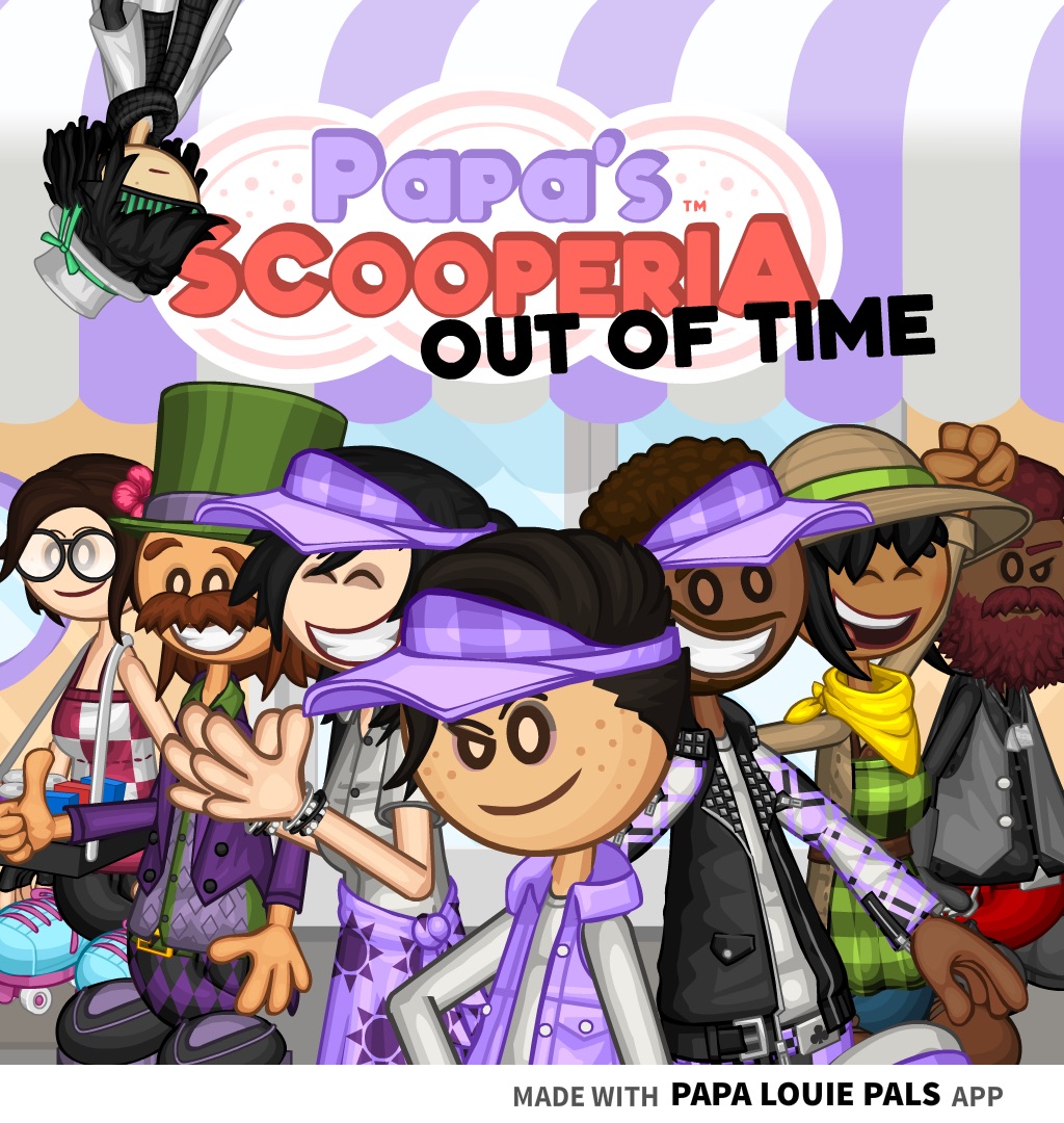 Papa's Scooperia, Free Flash Game