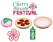 Cherry Blossom Festival Ingredients - Bakeria