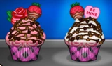 Mary's order during Valentine's Day in Papa's Cupcakeria To Go!