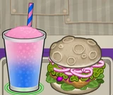 Amy's order during Comet Con in Papa's Cluckeria To Go!