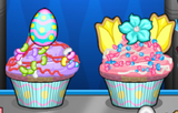 Penny's order during Easter in Papa's Cupcakeria HD