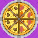 Utah's order during Summer Luau in Papa's Pizzeria Deluxe