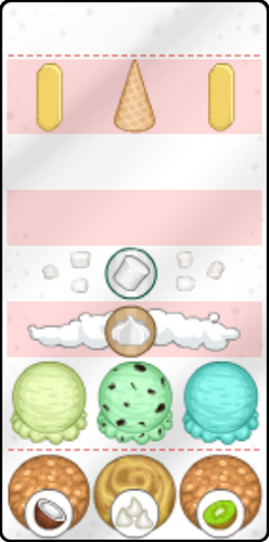 Papa's Scooperia- Unlock Sticker 019 (Ice-Cream Express) 