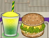 Skip's order during Christmas in Papa's Cluckeria To Go!