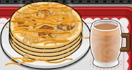 Thanksgiving Pancakes.jpg (83 KB) A plate of pancakes and a drink