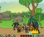 A Swimsteed attacking soldiers