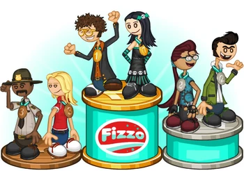 Fizzo Division podium
