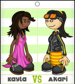 Kayla vs. Akari