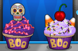 Lisa's order during Halloween in Papa's Cupcakeria HD