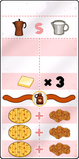 Sienna's regular order in Papa's Pancakeria HD