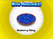 Unlocking blueberry filling