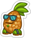 Pina Coolada Sticker