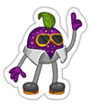 Disco Plumm Sticker