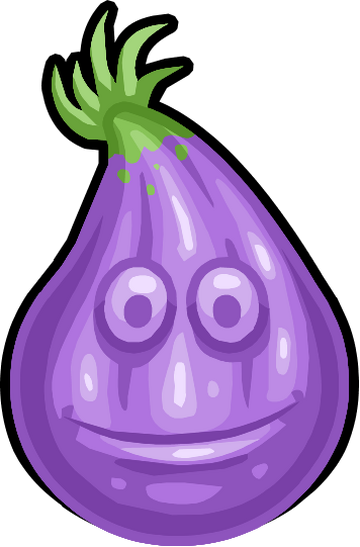 cartoon purple onion