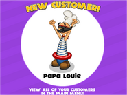 Papa Louie Customer!