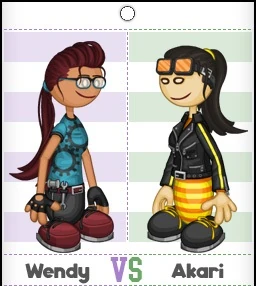 Wendy vs. Akari