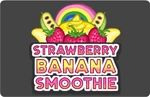 Strawberry Banana Smoothie Logo
