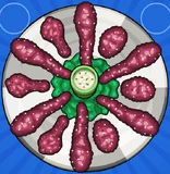 Sarge Fan's order in Papa's Wingeria